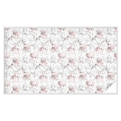 Selvklæbende vinduesfolie Rosenblade