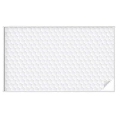 Vinduesfolie mod indkig med glasmaleri Hvid mosaik