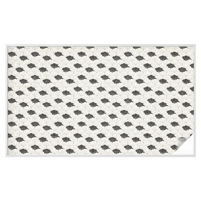 Vinduesfolie med mønster til afskærmning Kontrasterende ventilatorer