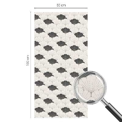 Vinduesfolie med mønster til afskærmning Kontrasterende ventilatorer