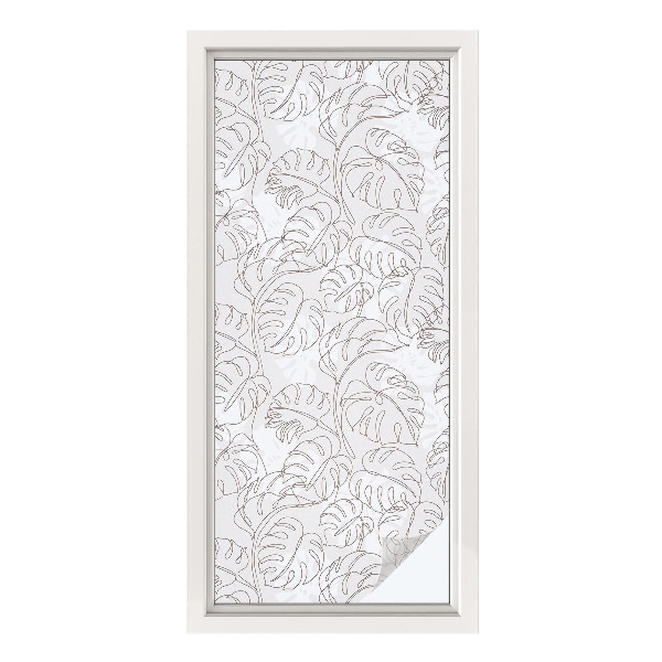 Selvklæbende vinduesfolie Plantepynt