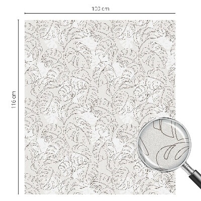 Selvklæbende vinduesfolie Plantepynt