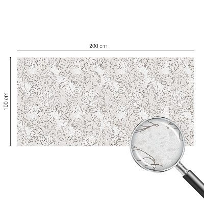 Selvklæbende vinduesfolie Plantepynt