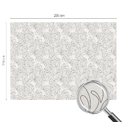 Selvklæbende vinduesfolie Plantepynt