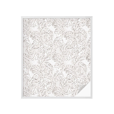 Selvklæbende vinduesfolie Plantepynt