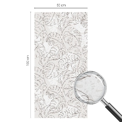 Selvklæbende vinduesfolie Plantepynt