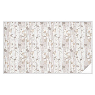 Dekorationsfolie til vindue mod indkig Elegante blade