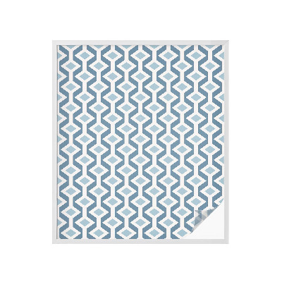 Vinduesfolie med mønster til afskærmning Geometrisk mønster