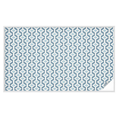 Vinduesfolie med mønster til afskærmning Geometrisk mønster