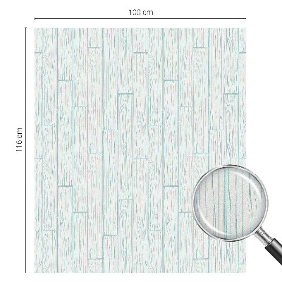 Vinduesfolie mod indkig med glasmaleri Træmønster