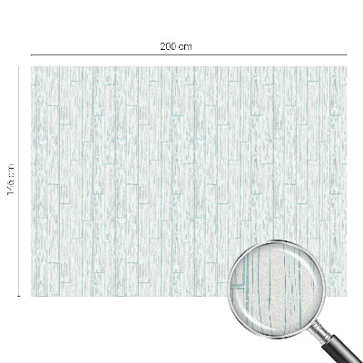 Vinduesfolie mod indkig med glasmaleri Træmønster