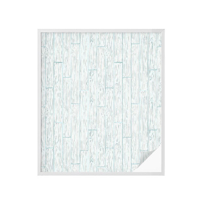 Vinduesfolie mod indkig med glasmaleri Træmønster