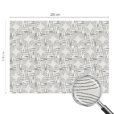 Dekorationsfolie til vindue mod indkig Fredelig symmetri