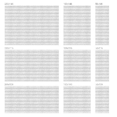 Vinduesfolie med mønster til afskærmning Murstenstekstur