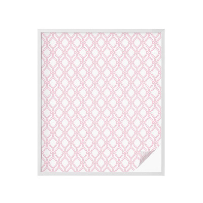 Selvklæbende vinduesfolie Lyserøde linjer