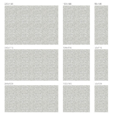 Mælkehvid vinduesfolie med motiv Geometrisk abstraktion