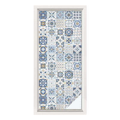 Dekorationsfolie til vindue mod indkig Mosaikfliser