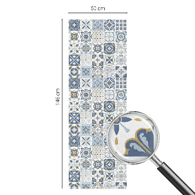 Dekorationsfolie til vindue mod indkig Mosaikfliser