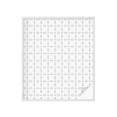 Selvklæbende vinduesfolie Rhombusformer