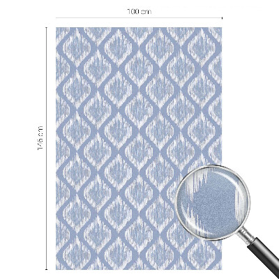 Vinduesfolie med mønster til afskærmning Etniske diamanter