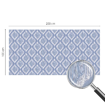 Vinduesfolie med mønster til afskærmning Etniske diamanter