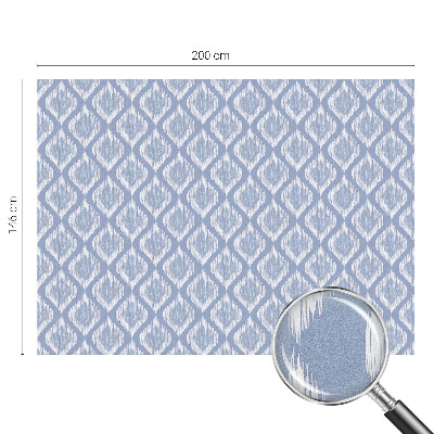 Vinduesfolie med mønster til afskærmning Etniske diamanter