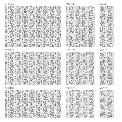 Mælkehvid vinduesfolie med motiv Pilmønster