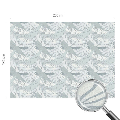 Vinduesfolie mod indkig med glasmaleri Diskrete blade