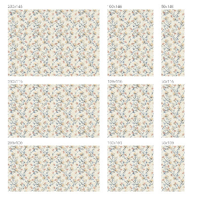 Dekorationsfolie til vindue mod indkig Blomster af harmoni