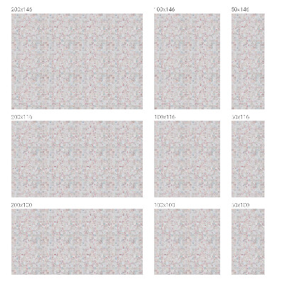 Selvklæbende vinduesfolie Stenmosaik