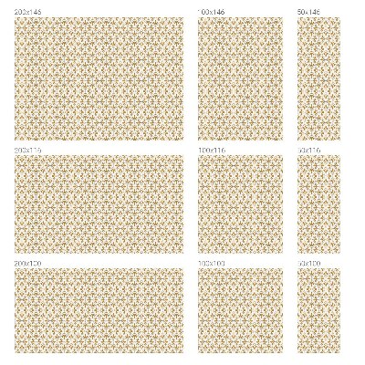 Vinduesfolie mod indkig med glasmaleri Plantens elegance