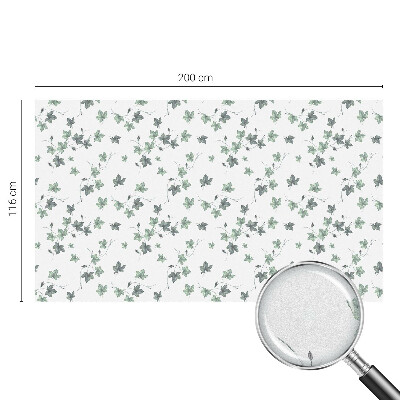 Vinduesfolie med mønster til afskærmning Grøn vinstok