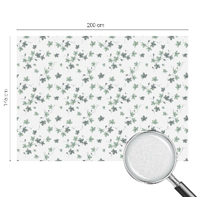 Vinduesfolie med mønster til afskærmning Grøn vinstok