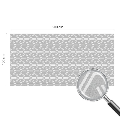 Dekorationsfolie til vindue mod indkig Minimalistiske linjer