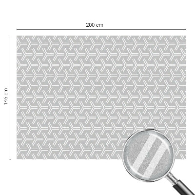 Dekorationsfolie til vindue mod indkig Minimalistiske linjer