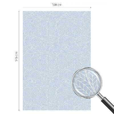 Dekorationsfolie til vindue mod indkig Malet filt