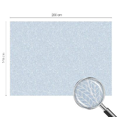 Dekorationsfolie til vindue mod indkig Malet filt