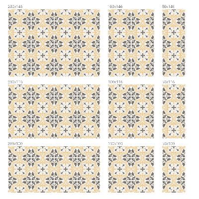Vinduesfolie mod indkig med glasmaleri Plantemønstre
