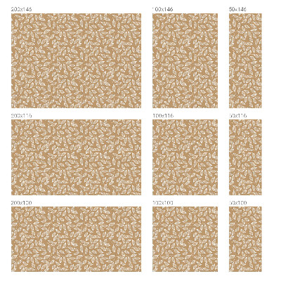 Vinduesfolie med mønster til afskærmning Blade natur