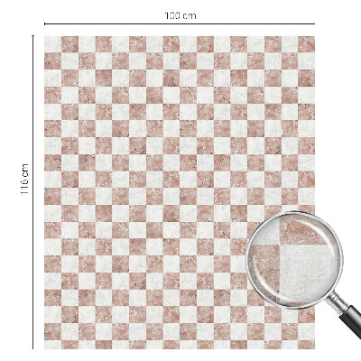 Selvklæbende vinduesfolie Klassisk skakbræt