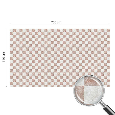 Selvklæbende vinduesfolie Klassisk skakbræt