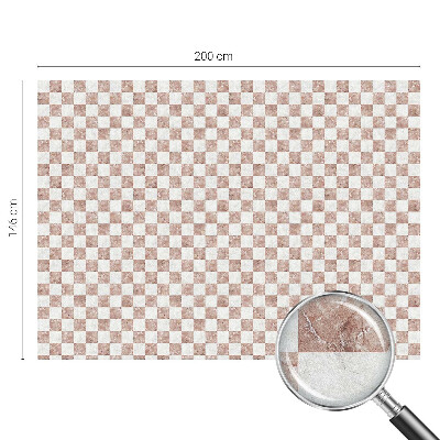 Selvklæbende vinduesfolie Klassisk skakbræt