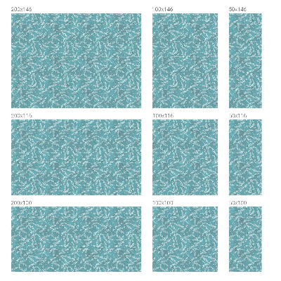 Vinduesfolie med mønster til afskærmning Grønlig elegance