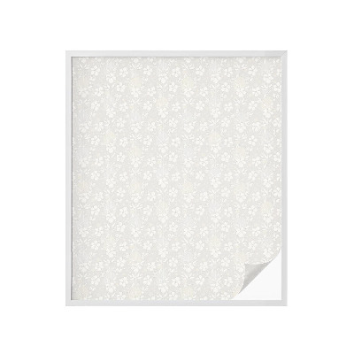 Selvklæbende vinduesfolie Diskrete blomster