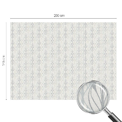 Dekorationsfolie til vindue mod indkig Bladmønster