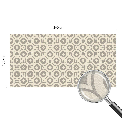 Vinduesfolie med mønster til afskærmning Geometriske mønstre