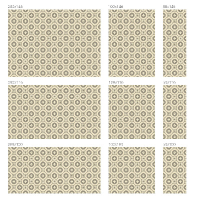 Vinduesfolie med mønster til afskærmning Geometriske mønstre