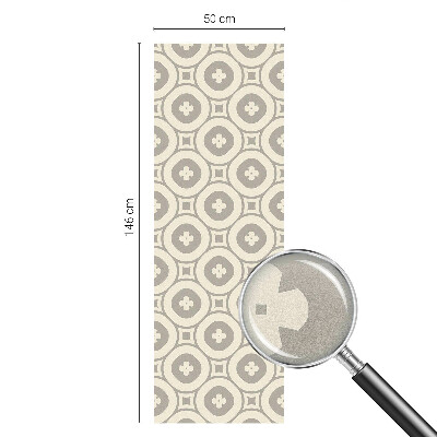 Vinduesfolie med mønster til afskærmning Geometriske mønstre