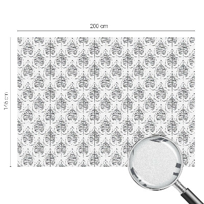 Selvklæbende vinduesfolie Grønlig elegance