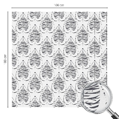 Selvklæbende vinduesfolie Grønlig elegance